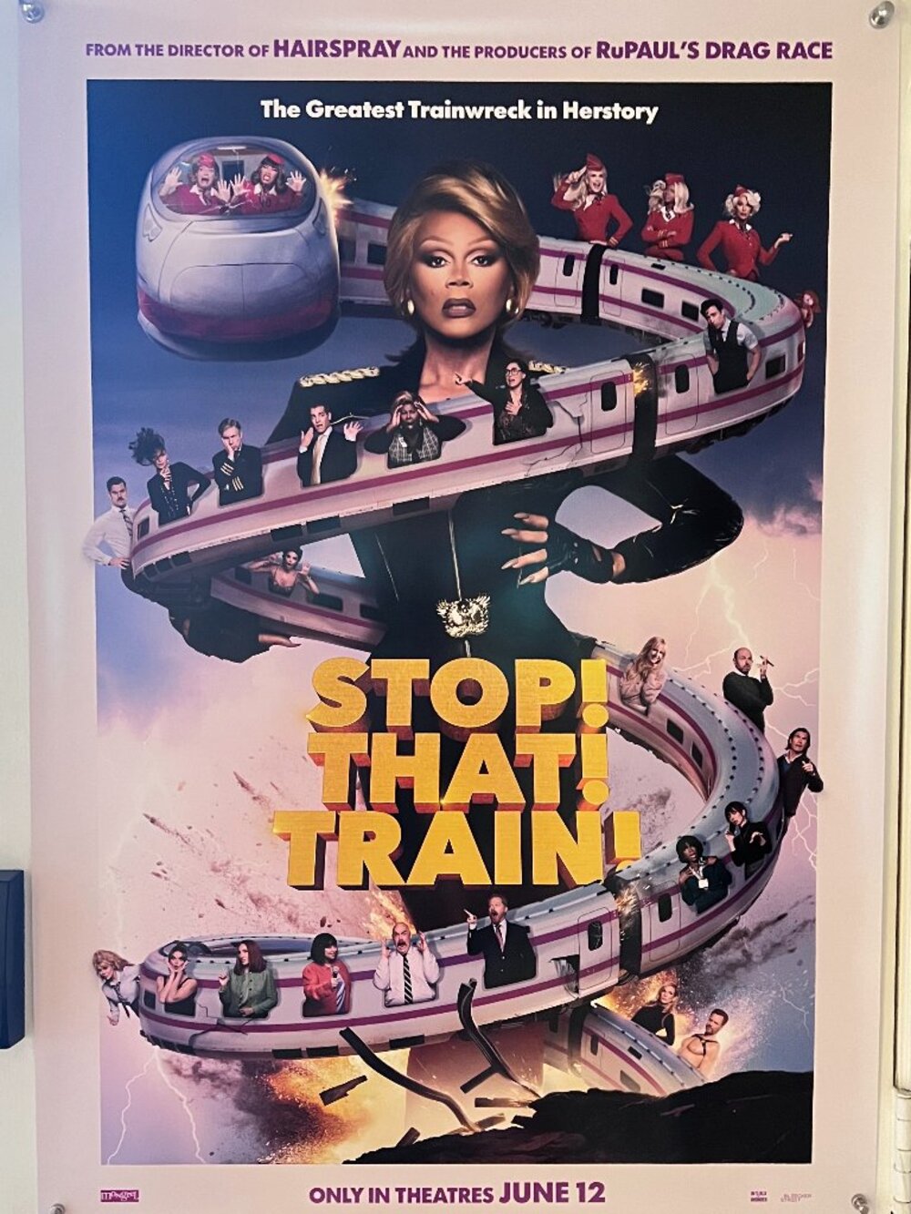 STOP THAT TRAIN (2026) - ORIGINAL SINGLE SIDED MOVIE POSTER